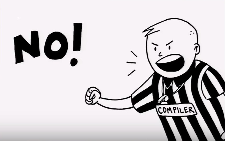 Compiler says &ldquo;No&rdquo; image